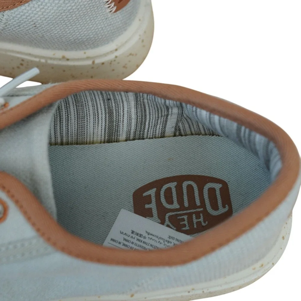 Hey Dude‎ Kids Cody Coastline YT5 Oatmeal Chai Canvas Sneakers